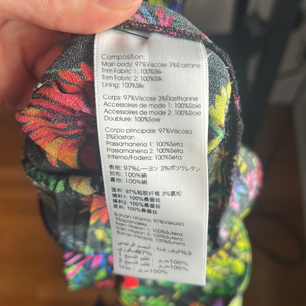 3.1 Phillip Lim floral colorful plisse dress - Picture 9 of 16